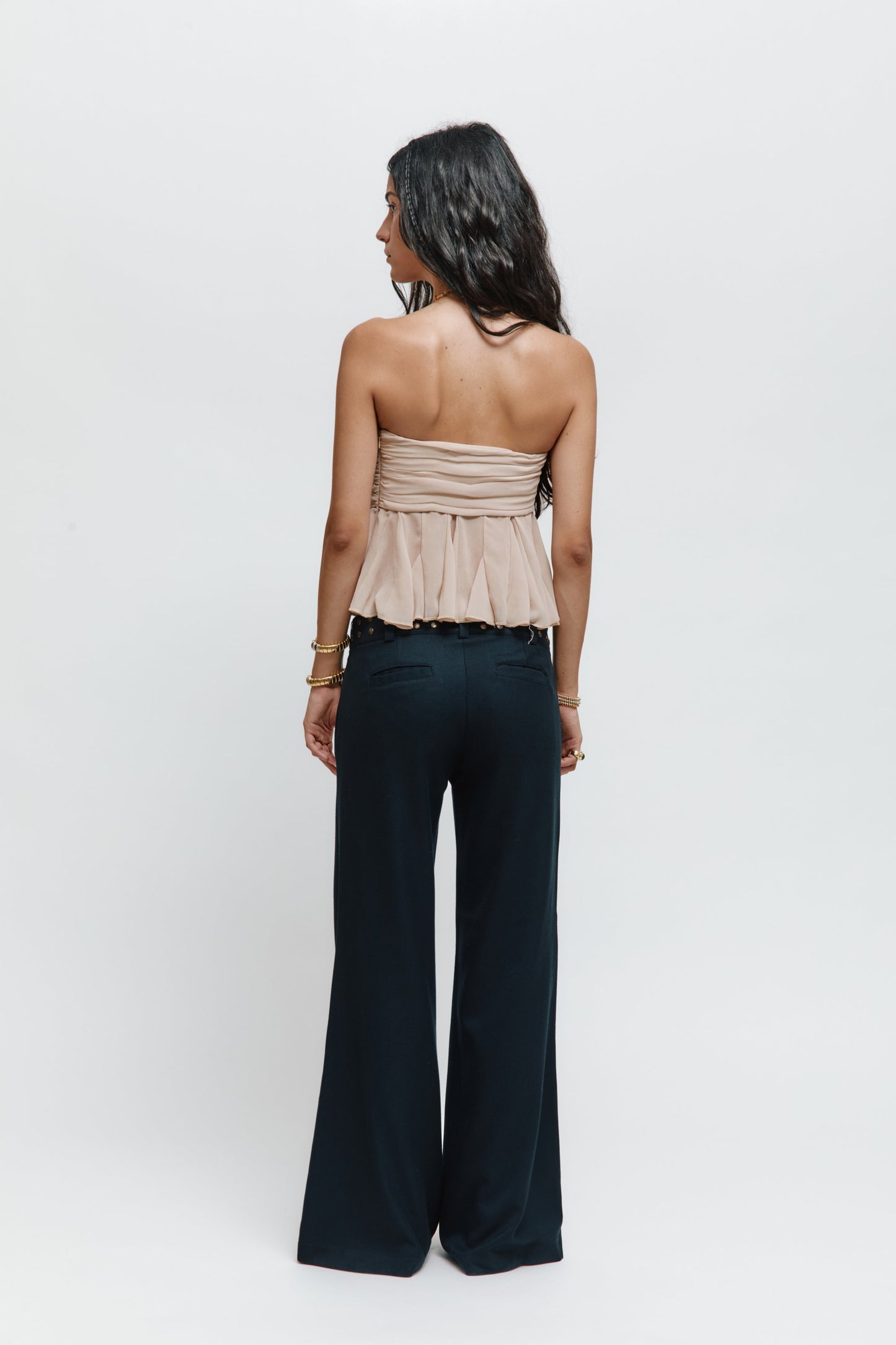 Top Bailarina Crema